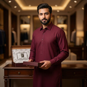 Royal Maroon Signature Suit
